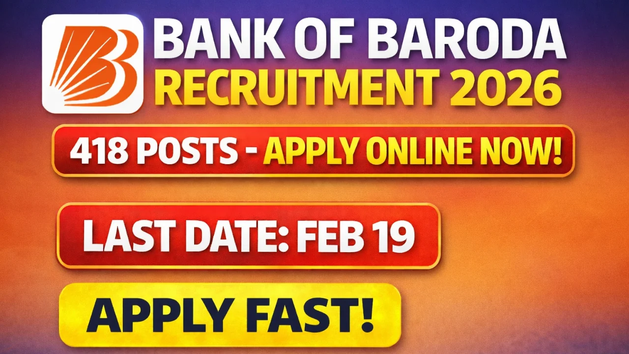 Bank of Baroda IT Recruitment 2026