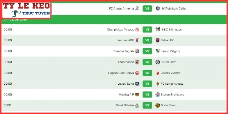 Lịch Thi Đấu Bóng Đá Hôm Nay Chuẩn Xác Cho Cược Thủ 2 Lịch đấu Champions League cập nhật nóng hổi