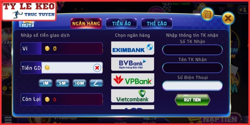 Rikvip - Đánh Giá Cổng Game Tài Phiệt Và Hệ Sinh Thái Cá Cược 4 Phương thức nạp rút tiền Rikvip siêu tốc